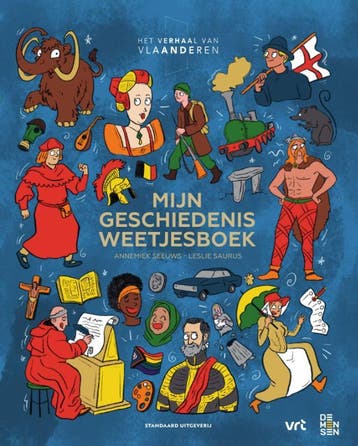 Het verhaal van Vlaanderen: Mijn geschiedenisweetjesboek /, Boeken, Kinderboeken | Jeugd | 10 tot 12 jaar, Verzenden, Zo goed als nieuw