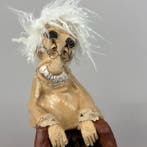 Anna Em - LARGE -Albert Einstein…. hand made