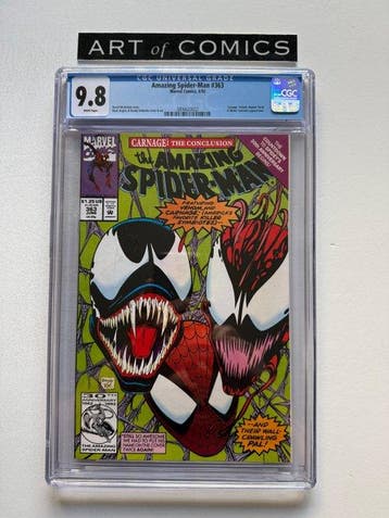 The Amazing Spider-Man #363 - CGC 9.8 - 3rd Appearance of, Nieuw