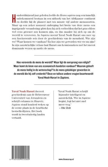 Sapiens 9789400400580 Yuval Noah Harari, Verzenden, Gelezen, Yuval Noah Harari