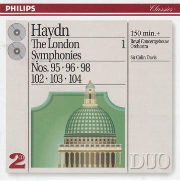 cd - Haydn - Sir Colin Davis, Royal Concertgebouw Orchestra*, Verzenden, Zo goed als nieuw