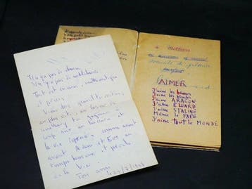 Signé ; Paul ÉLUARD & Jean MILLIEN - Poèmes politiques