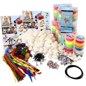 Groepsset Foam Clay® Figuren, 1 doos, Hobby en Vrije tijd, Knutselen, Nieuw