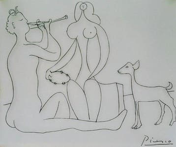 Editions Basia Embiricos - Succession Picasso - Onderzetter