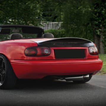 SK-Import Achter Ducktail Spoiler Zwart Mazda MX-5, Auto-onderdelen, Carrosserie en Plaatwerk, Achterklep, Nieuw, Ophalen of Verzenden