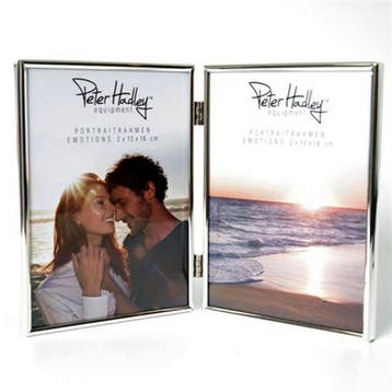 Peter Hadley Emotions Fotolijst - Zilver-glans - 2x 9x13 cm, Verzenden