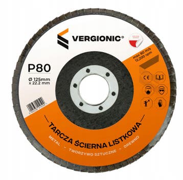 Slijpschijf - Lamellenschijf - 125mm - P100, Ophalen of Verzenden, Nieuw, Overige typen