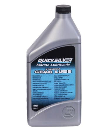 Quicksilver Staartstuk olie 1000 ml 80W-90 voor, Ophalen of Verzenden, Nieuw