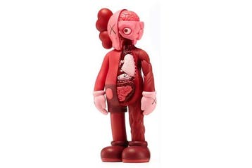 Kaws (1974) - Companion Flayed Red, Antiek en Kunst