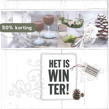 Het is winter! - Floor van Dinteren 9789461444165, Verzenden, Zo goed als nieuw, Floor van Dinteren
