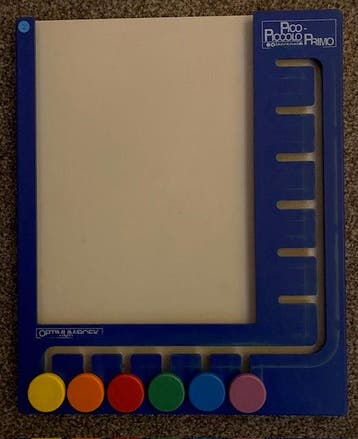 Pico Piccolo Rondo-Primo Spelbord blauw, Verzenden, Nieuw