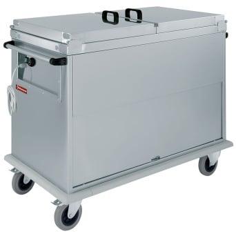 Bain Marie Wagen | Deksel + Kast | Draaideur | 2x GN 1/1 |, Verzenden, Nieuw in verpakking
