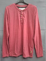 Indicode longsleeve henley bordeauxrood maat M nette staat, Kleding | Heren, T-shirts, Zo goed als nieuw, Maat 48/50 (M), Overige kleuren