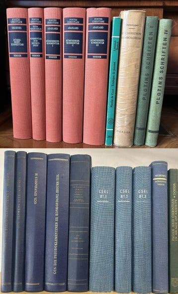 div. - Sammlung wichtiger patristischer und frühchristlicher