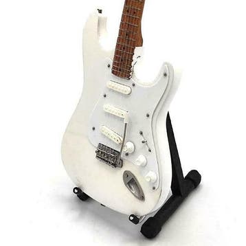 Miniatuur replica Fender Stratocaster gitaar - Jimi Hendrix, Ophalen of Verzenden, Nieuw, Pop, Beeldje of Miniatuur