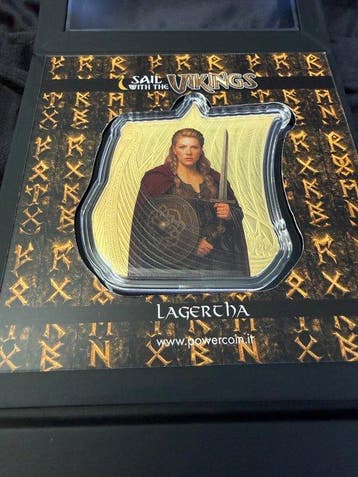 Niue. 1 Dollar 2026, Sail With The Vikings - Lagertha - 1 Oz