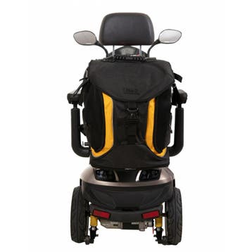 Torba Go luxe rugzak voor rolstoel en scootmobiel zwart geel, Ophalen of Verzenden, Nieuw