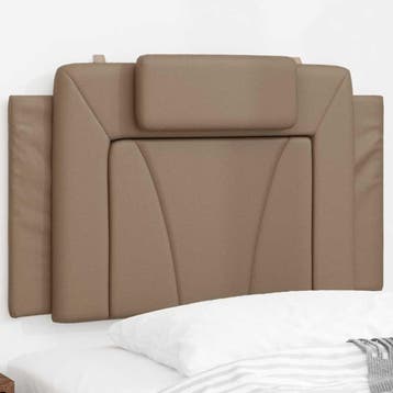 vidaXL Hoofdbordkussen Viana 80 cm kunstleer, Verzenden, Nieuw, Bruin, Overige materialen