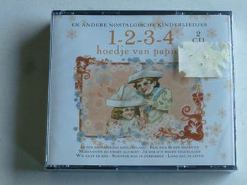 1,2,3,4 Hoedje van Papier (2 CD) Nieuw, Ophalen of Verzenden, Zo goed als nieuw