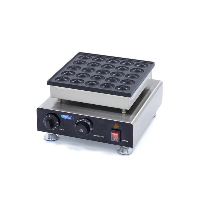 Poffertjesplaat | 50–300°C | RVS | Elektrisch | 1kW (230V) |, Zakelijke goederen, Horeca | Keukenapparatuur, Nieuw in verpakking