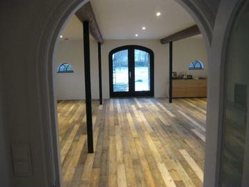 Sloophouten planken voor vloer- wandbekleding kopen, Gebruikt, Vloerdelen of -planken, 10 m² of meer, 10 tot 30 cm