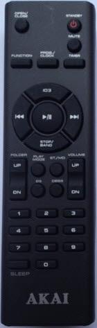 Afstandsbediening Akai amp220, Ophalen of Verzenden, Nieuw, Origineel