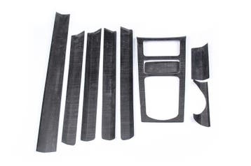 Porsche Cayenne carbon interieur trim set, Verzenden