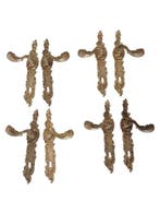 Art Nouveau Deur (8) - 1850-1900 - Bronze deurklinken, Antiek en Kunst