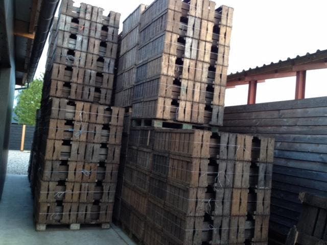 Fruitkisten / Appelkisten / Veilingkisten ZEER GROTE PARTIJ., Doe-het-zelf en Verbouw, Kratten en Dozen, 50 tot 75 cm, Bak of Kist