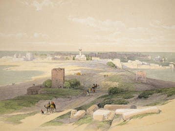 Middle East - Libanon - Tsur, oude Tyrus, vanaf de, Nieuw