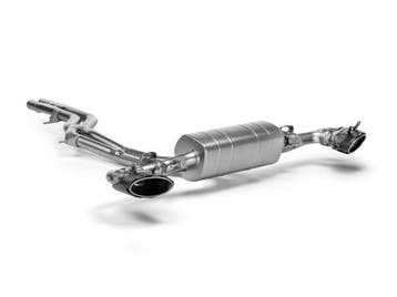 Dit betreft een Audi RSQ8 2025+ Akrapovic uitlaat systeem, Verzenden