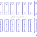 King Engine Bearings BMW M20/M50 2.0L/2.5L/2.7L Performance, Auto-onderdelen, Motor en Toebehoren, Ophalen of Verzenden, Nieuw