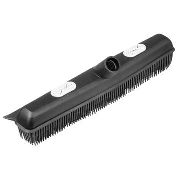 Rubberen Bezemkop Zwart | 7,7(l) x 34(b) cm, Verzenden