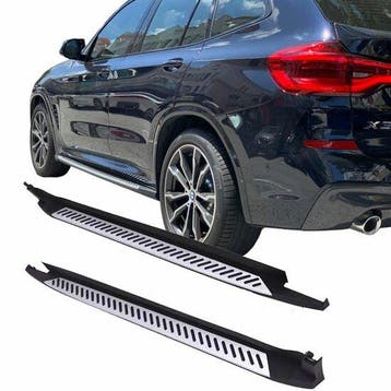 Aluminium treeplanken passend voor BMW X3 G01 en BMW X4 G02, Verzenden, Nieuw
