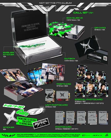 kpop merchandise - Nct 127 - Blingy (CALL 127 Ver. access..., Verzenden, Zo goed als nieuw