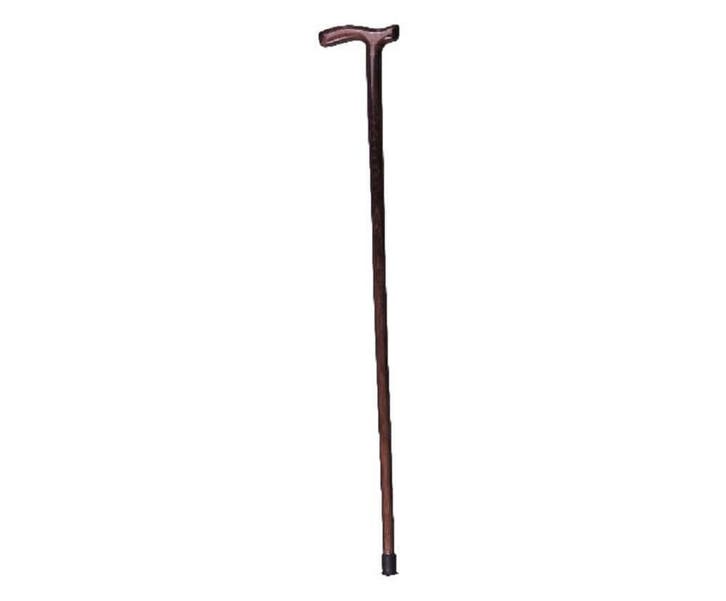 Moretti wandelstok beukenhout 92 cm lang - houten handvat, Diversen, Verpleegmiddelen, Nieuw, Verzenden