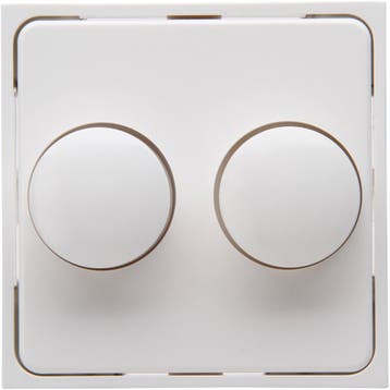 KOPP - Afdekplaat/Centraalplaat - Athenis HK07 - DUO Dimmer, Ophalen of Verzenden, Nieuw