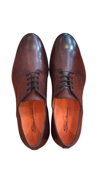 Santoni - Veterschoenen - Maat: EU 46 - Nieuw in doos, Nieuw