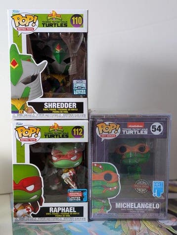 Funko - Funko Pop - Teenage Mutant Ninja Turtles Bundle, Antiek en Kunst