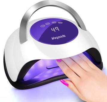LifeGoods Nageldroger  voor Gel Nagellak 120W  met Timer..., Verzenden, Nieuw