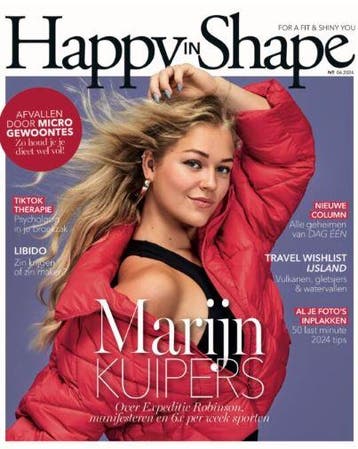 Happy in shape abonnement 12 nummers persoonlijk abonnement, Verzenden, Nieuw, Lichaam en Geest
