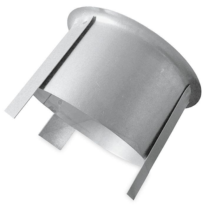 Platte tuit Ø 100mm met klem voor in systeemplafond H=60mm, Doe-het-zelf en Verbouw, Ventilatie en Afzuiging, Nieuw, Verzenden