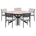 Garden Impressions Dane tuinset 6-delig - Tulli tuintafel, Verzenden, Nieuw