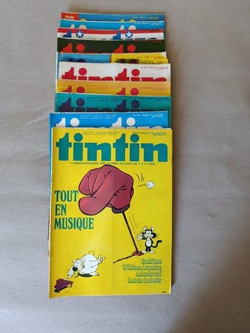 Tintin (magazine) - 168 Tijdschriften - Eerste druk -, Nieuw