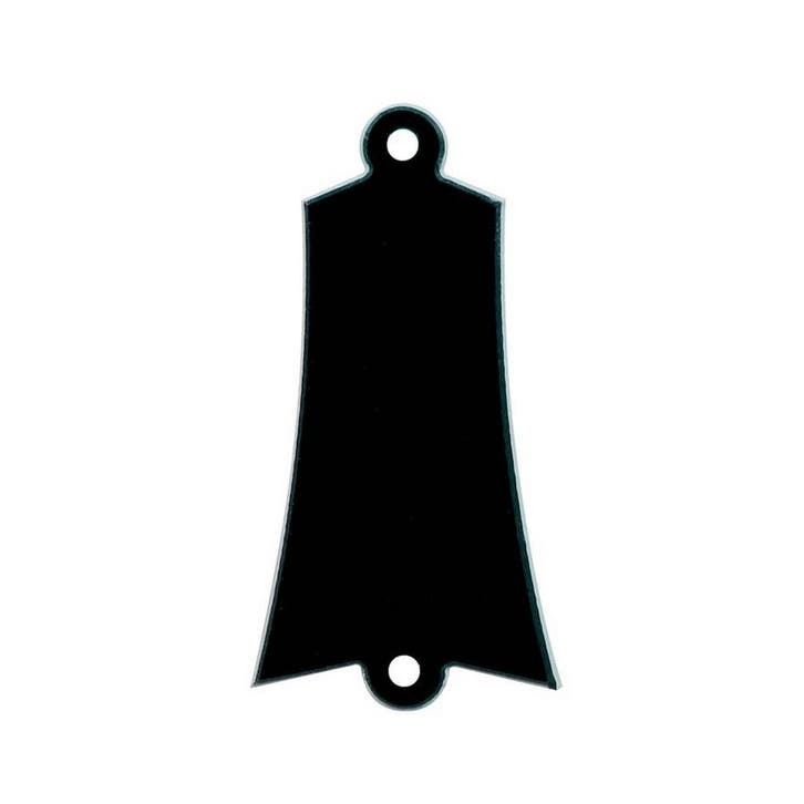 Boston LRC-36-B truss rod cover, black, 2 ply, black - white, Muziek en Instrumenten, Instrumenten | Onderdelen, Nieuw, Ophalen of Verzenden