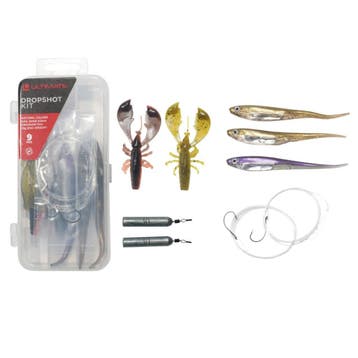 Ultimate Dropshot Kit Loodvrij 150cm 0.30mm 7 + 9.5cm, Watersport en Boten, Verzenden, Nieuw, Dobber of Lood