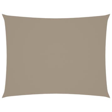 Zonnescherm 4x5m Taupe - Groot - 40% korting, Tuin en Terras, Overige typen, 450 cm of meer, Ophalen of Verzenden, Zo goed als nieuw
