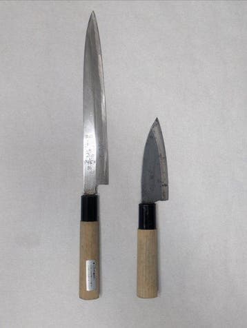 Keukenmes - Staal, Hout - Japan - Traditionele Japanse