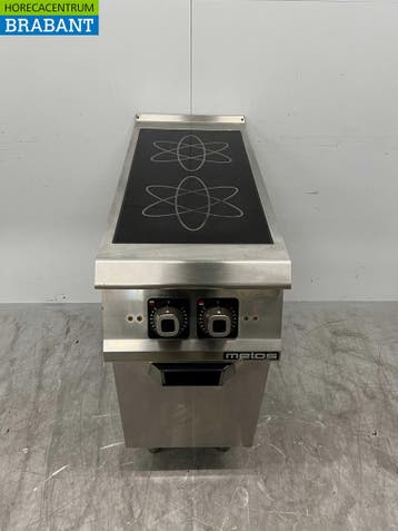 RVS Olis Inductie fornuis kookplaat 2 pitten 10 kW 400V 40, Ophalen of Verzenden, Gebruikt