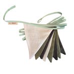 Handgemaakte stoffen vlaggenlijn Green Love – unieke kind., Ophalen of Verzenden, Nieuw